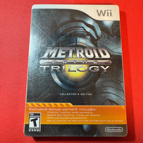 Metroid Prime Trilogy Nintendo Wii Original
