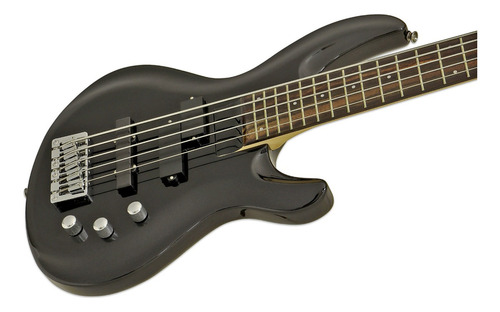 Bajo Electrico Aria Igb-std Mbk Pro Ii Standard 5 C+12msi Color Negro
