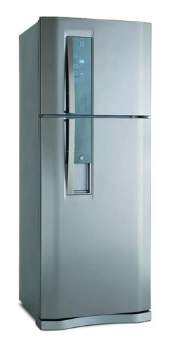 Heladera no frost Electrolux DXW51 acero inoxidable con freezer 441L 220V