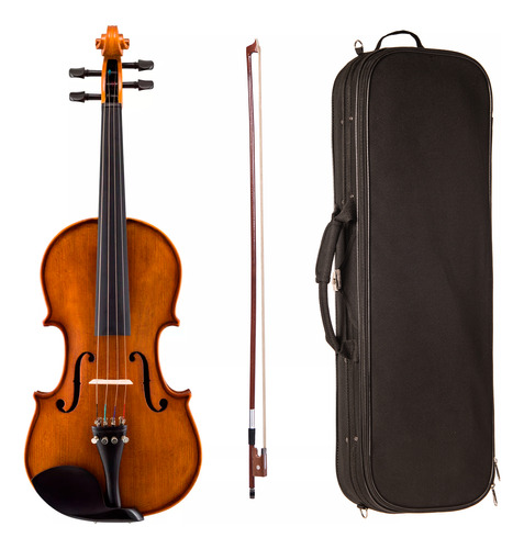 Violin 4/4 Macizo Stradella Mv141544 + Estuche Lujo