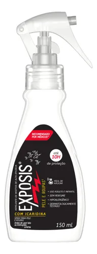 comprar Repelente Exposis Extreme Repelente Icaridina Proteção por Até 10h Borrifador 150ml