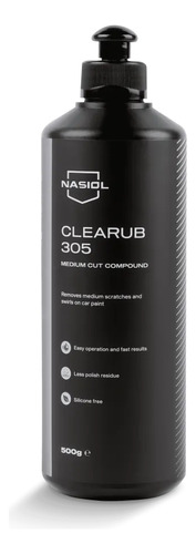 Nasiol Clearub 305 Composto Polidor Para Corte 500g
