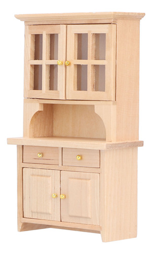 Miniatura Simulada De Madera Para Muebles De Casa De Muñecas