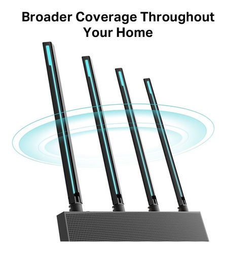 Imagen 6 de 8 de Router Tp Link Archer C80 Ac1900 Wi Fi Dual Band 4 Antenas