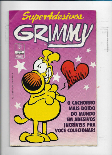 Álbum Figurinha - Super Adesivos Grimmy - Completo - 1994