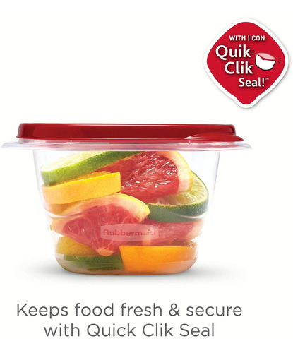 Rubbermaid Almacenar Alimentos Contenedor Recipiente Trastes