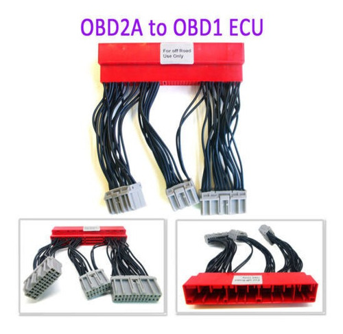 Obd2a To Obd1 Ecu Conversion Harness Adapter Jumper For  Sle