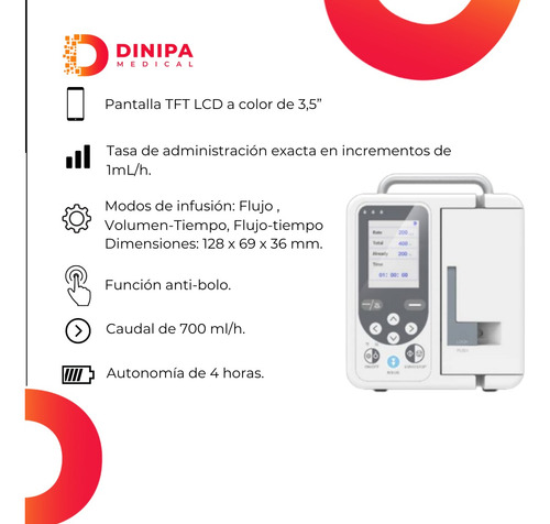 Bomba De Infusión Contec Volumetrica Sp750 Guía Universal