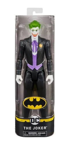 Imagem 3 de 4 de Boneco Joker Coringa 30 Cm - Batman Dc - Spin Master Sunny