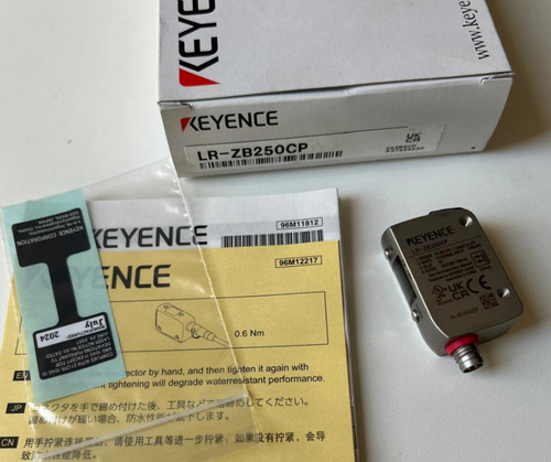Sensor Laser (cmos) Pnp M8 Keyence Lr-zb250cp Novo C/n.f