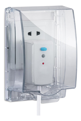 2pz Nuevo Protección Resistente For Enchufes De Transparente