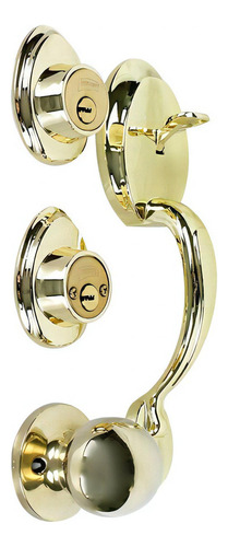 Cerradura Gatillo Phillips Venecia Mx5248 Latón Pulido