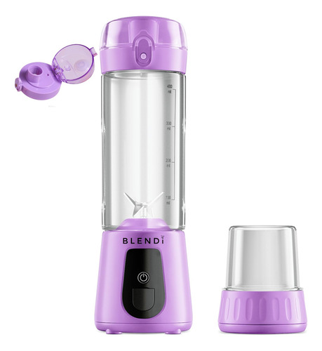 Liquidificador Portátil Blendi Pro+ 500ml Roxo Com Motor De