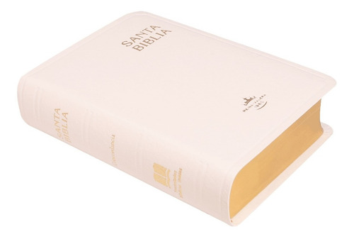 Imagen 4 de 5 de Biblia Rvr-1960 Chica Imitación Piel Blanca (para Boda)