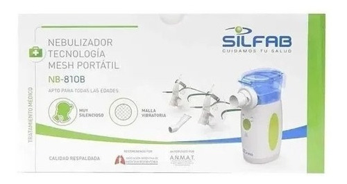 Nebulizador Tecnología Mesh Potátil Silfab