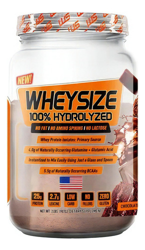 Whey Size 3w 907g - Worldsize Sabor Chocolate