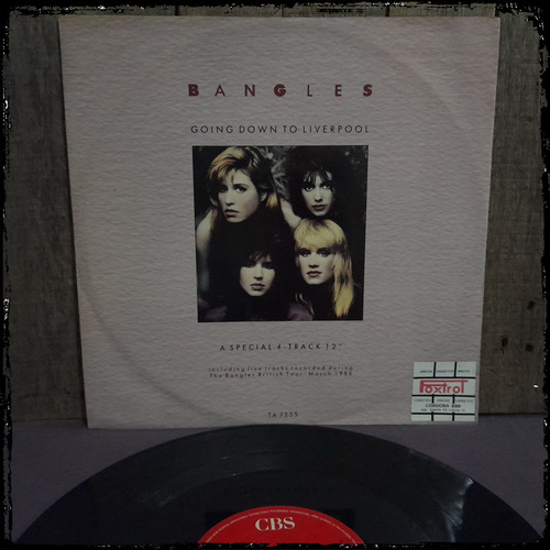 Bangles - Going Down To Liverpool - Ed Uk 1986 Vinilo Maxi