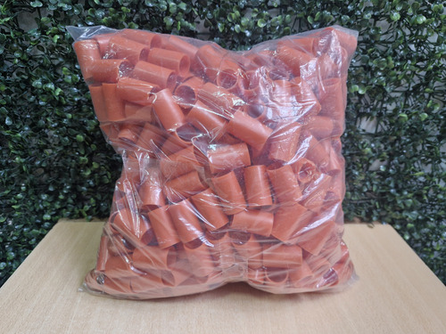 Pack X100 Uniones Naranja Pvc 3/4 Para Caño Corrugado