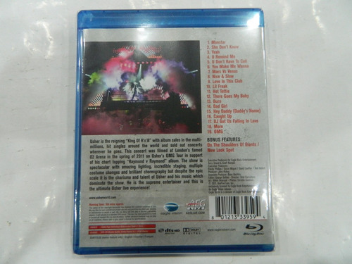 Imagem 2 de 3 de Blu-ray - Usher - Omg Tour Live From London - Import(3)