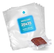Comprar Saco Plastico Embalagem P Seladora A Vacuo 20x35 1000 Unid