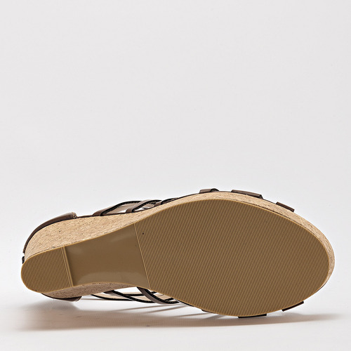 Sandalias Plataforma Mujer D Cristian Cafe 133-335
