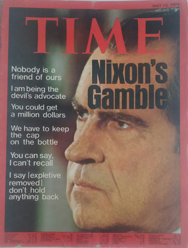 Time.en Ingles Nixon Gamble Año 1974