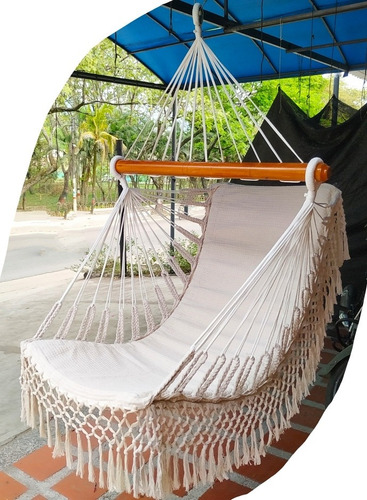 Silla Hamaca Grande 100% Algodón