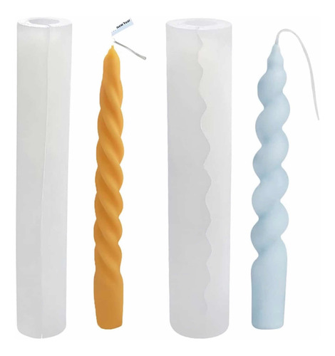 Imagen 9 de 10 de Moldes De Silicona Para Velas, Jabones Artesanales Y Resina