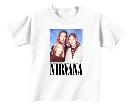 Remeras Infantiles Nirvana Grunge |de Hoy No Pasa| 8 V