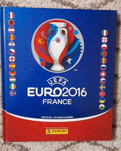 .- Album Futbol Euro 2016 Francia Tapa Dura Incompleto