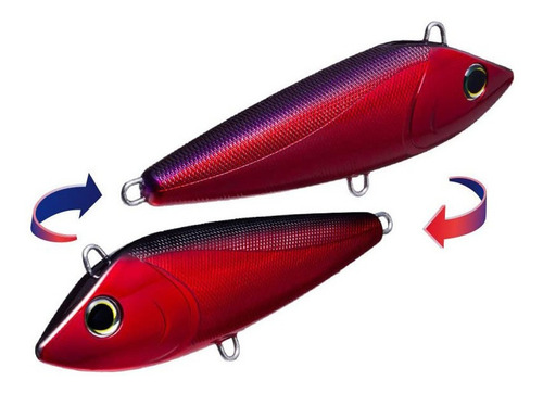Rapala Yo-zuri R1157-crb Bonita Red-black Pesca Mar Trolear