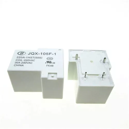 Rele Bobina 220v Switch On/off 30a 240vac Relay Jqx-105f-1