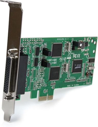 Startech.com Tarjeta Pci Express Pcie De Serie Combo De 4 Pu