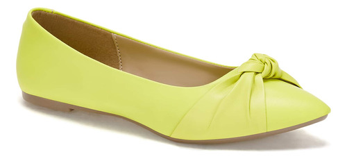 Zapato Casual Andrea Estilo Ballerina Para Mujer Verde