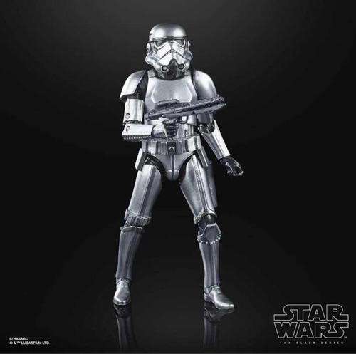 Imagen 2 de 3 de Star Wars Stormtrooper Grafito Carbonized Black Series Fpx