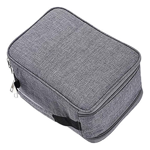 Estojo Organizador De Lápis Colorido Com 300 Cinza