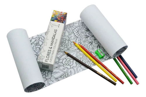 Lámina Para Pintar, Colorear, Chuna, Lápices, Sacapunta
