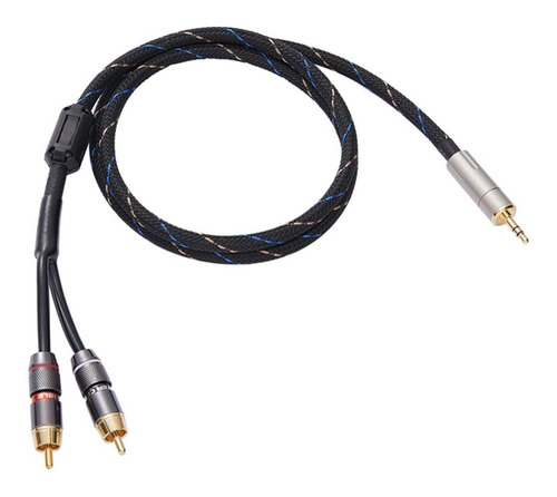 Audiophile Cable De Audio Rca Macho De 3,5 Mm A 2 Macho...