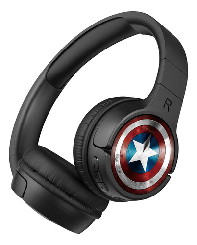 Auriculares Bluetooth Con Diadema De Capitán América Los Ven