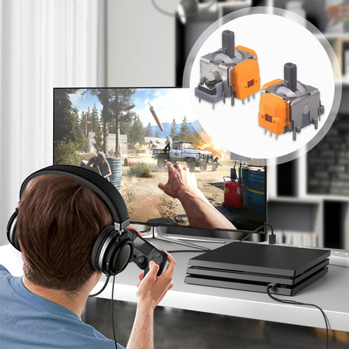 Para 10 Piezas Joystick Efecto Hall 3d Alta Precisión