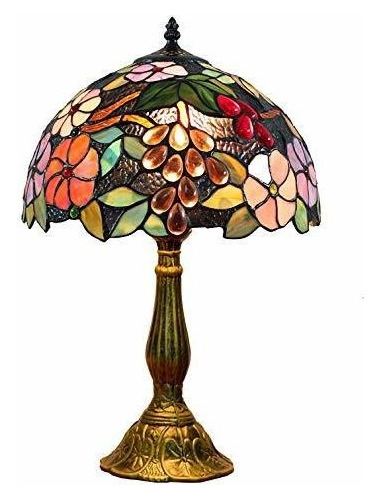 Lámpara De Mesa - Lámpara De Mesa Estilo Tiffany De 12.0