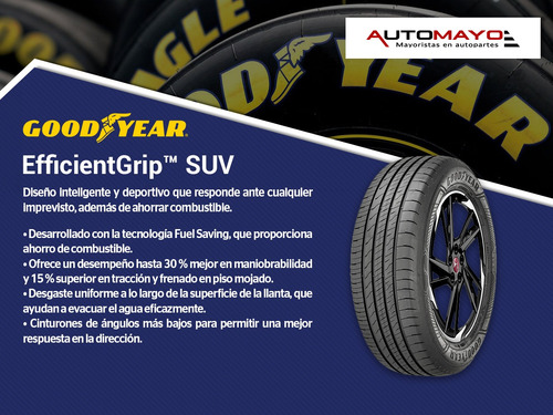 Pack 4 Llantas 245/60r18 105h Goodyear Efficientgrip Suv