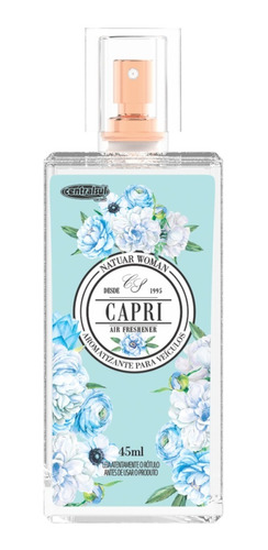 Perfumador Para Auto Natuar Woman Mujer Capri