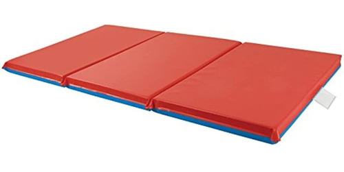 Ecr4kids Premium 3fold Daycare Resto Mat Azul Y Rojo 2 Grues