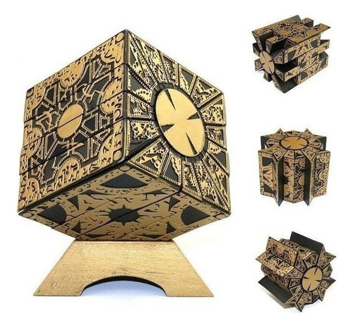 Caja de rompecabezas Lazhu Hellraiser 1:1:1 en color film a color de un cubo