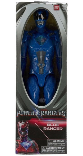 Ranger Azul De 30cm Power Rangers O Filme Bandai #97667