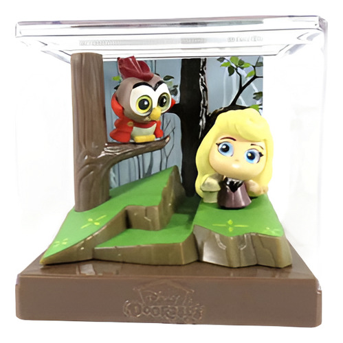 Figuras De Acción Doorables Disney Bella Durmiente 2pzs