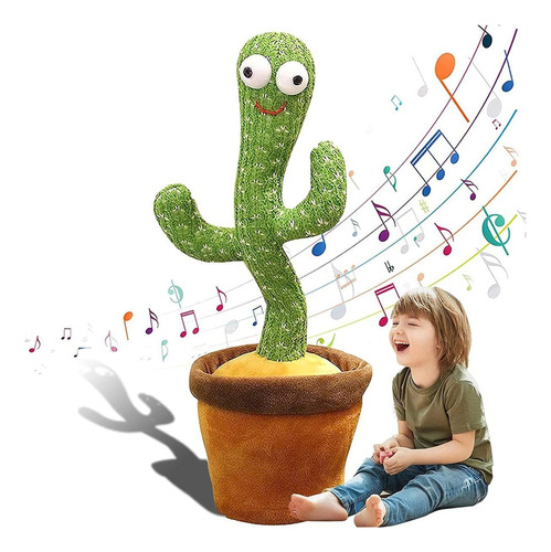 Pelúcia De Brinquedo Cantando Cactus