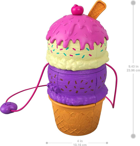 Polly Pocket Parque De Juegos Polly Sorpresas Original