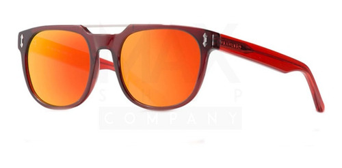 Lentes Dragon De Sol Mix Red Ion Iridium Rojo Original